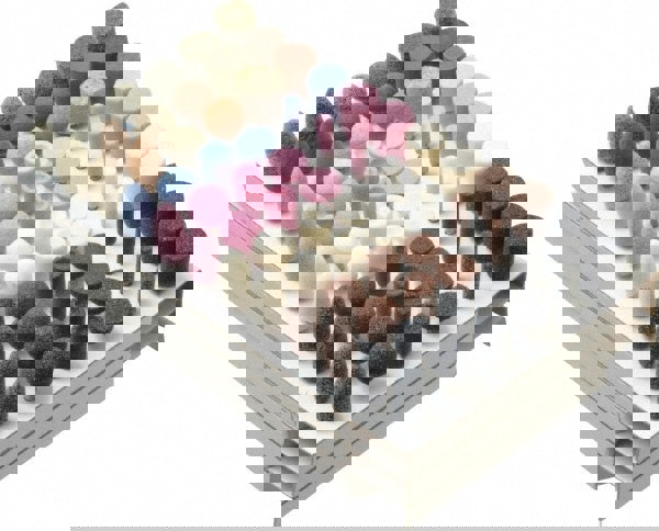 72 Piece Aluminum Oxide Vitrified Mounted Stone Abrasive Point Set